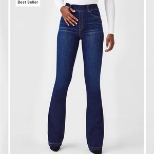 Spanx Flare Jeans Small in Midnight Shade